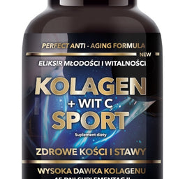 Intenson Kolagen + Witamina C Sport suplement diety 90 tabletek