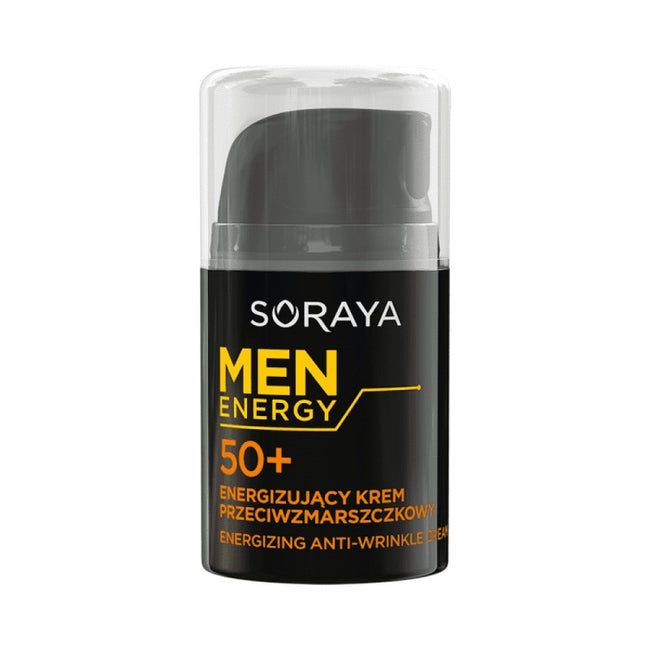Soraya Men Energy 50+ energetyzujący krem przeciwzmarszczkowy 50ml