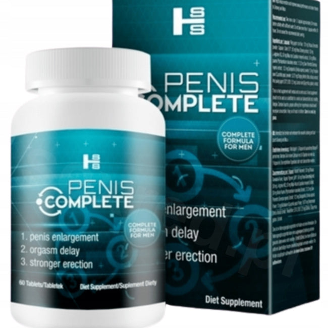 Sexual Health Series Penis Complete powiększenie mocna erekcja dłuższy sex suplement diety 60 tabletek