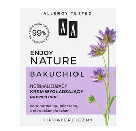AA Enjoy Nature normalizujący krem wygładzający na dzień/noc 50ml
