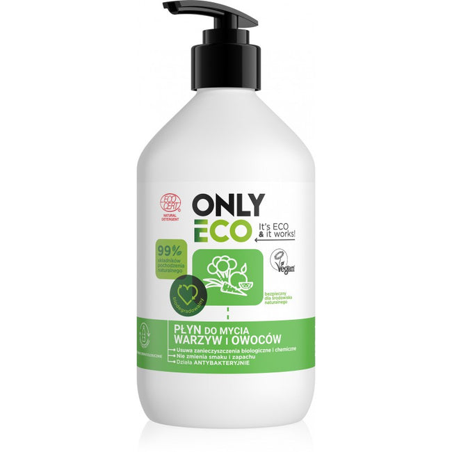 OnlyEco Płyn do mycia warzyw i owoców 500ml