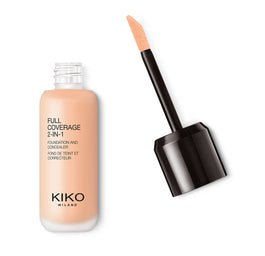 KIKO Milano Full Coverage 2-In-1 Foundation & Concealer mocno kryjący podkład i korektor 2 w 1 Neutral 25 25ml