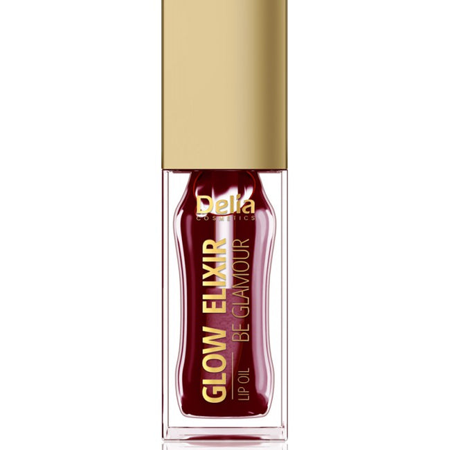 Delia Be Glamour Glow Elixir Lip Oil pielęgnujący olejek do ust 03 Sensual 8ml