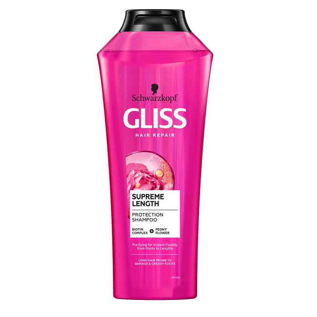Gliss Kur Supreme Length Shampoo szampon do włosów długich i podatnych na zniszczenia 250ml