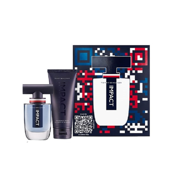 Tommy Hilfiger Impact zestaw woda toaletowa spray 50ml + żel pod prysznic 100ml