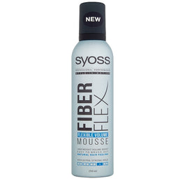 Syoss Fiberflex Flexible Volume Mousse pianka zwiększająca objętość włosów Extra Strong 250ml