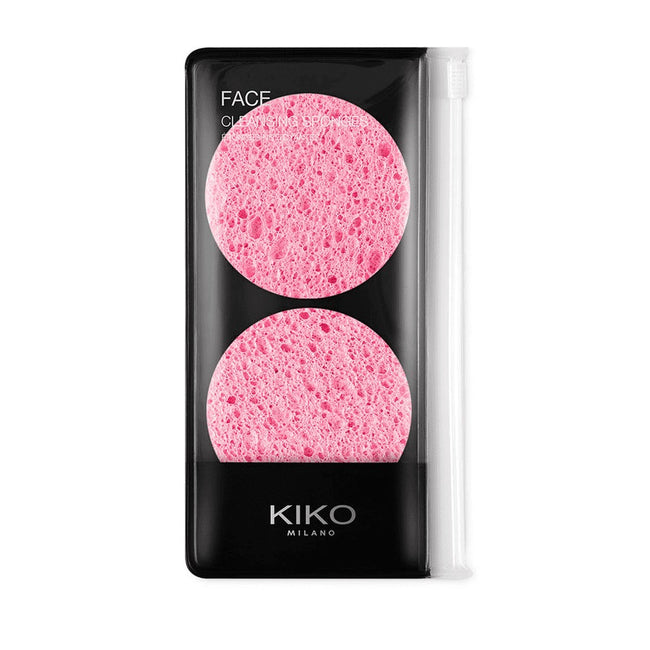 KIKO Milano Cleansing Sponges gąbki do oczyszczania twarzy z naturalnej celulozy