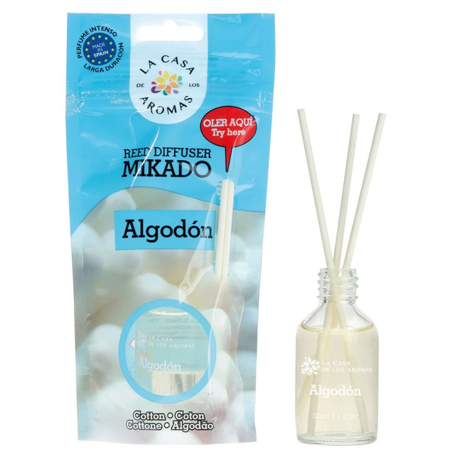 La Casa de los Aromas Patyczki zapachowe Bawełna 30ml