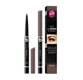 Bell Wax Eyebrow Pencil wosk do brwi w kredce 03 Brunetka 12ml