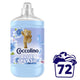 Coccolino Blue Splash skoncentrowany płyn do płukania tkanin o zapachu wiosennych kwiatów 1800ml