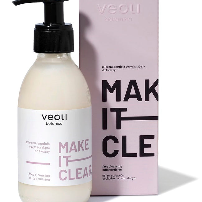 Veoli Botanica Make It Clear mleczna emulsja oczyszczająca do twarzy 200ml