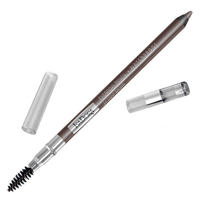 Isadora Eyebrow Pencil Waterproof wodoodporna kredka do brwi 34 Light Brown 1.2g