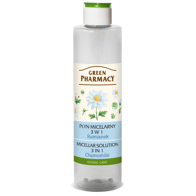 Green Pharmacy Micellar Solution płyn micelarny 3w1 Rumianek 250ml