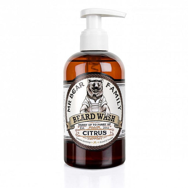 Mr. Bear Family Beard Wash płyn do mycia brody Citrus 250ml