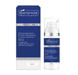 Bielenda Professional SupremeLab S.O.S SPF15 wzmacniający krem do skóry naczynkowej z rutyną i witaminą C 50ml