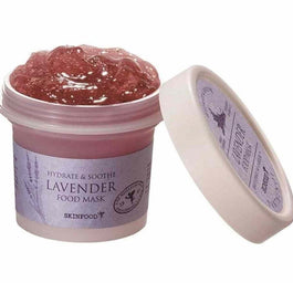 SKINFOOD Lavender Foot Mask odświeżająca maska z kwiatem lawendy 120g