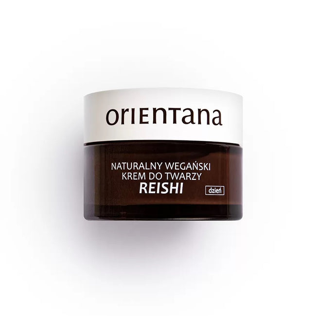 ORIENTANA Reishi naturalny wegański krem do twarzy na dzień 50ml