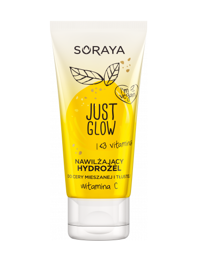 Soraya Just Glow nawilżający hydrożel do cery mieszanej i tłustej 50ml