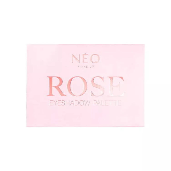 NEO MAKE UP Eyeshadow Palette paleta cieni prasowanych Rose 9g