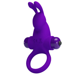 PRETTY LOVE Vibrant Penis Ring wibrujący pierścień dla mężczyzn Królik