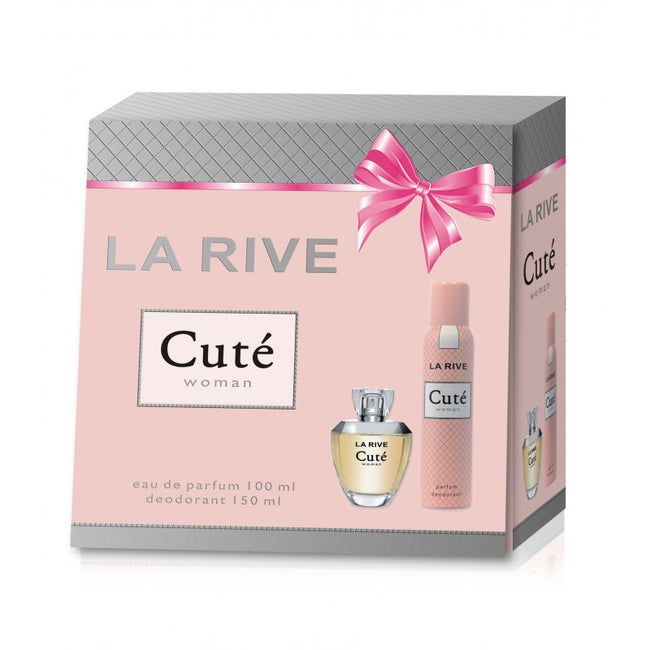 La Rive Cute For Woman zestaw woda perfumowana spray 100ml + dezodorant spray 150ml