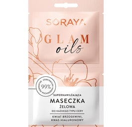 Soraya Glam Oils supernawilżająca maseczka żelowa do każdego typu cery 2x5ml