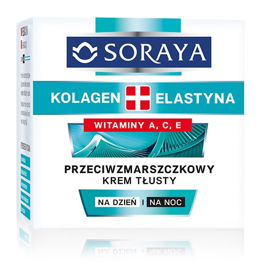 Soraya Kolagen i Elastyna przeciwzmarszczkowy krem na dzień i noc 50ml