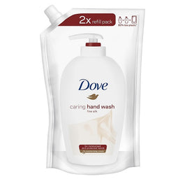 Dove Caring Hand Wash Fine Silk pielęgnujące mydło w płynie zapas 500ml