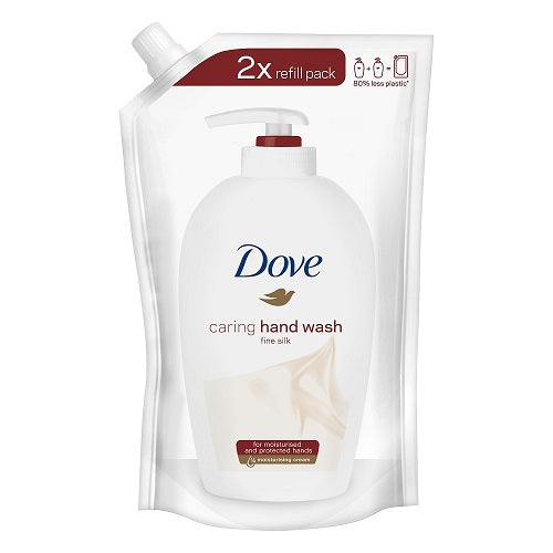 Dove Caring Hand Wash Fine Silk pielęgnujące mydło w płynie zapas 500ml