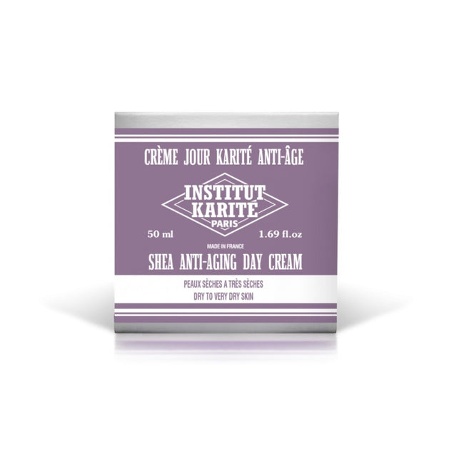 Institut Karite Shea Anti-Aging Day Cream przeciwstarzeniowy krem na dzień z masłem Shea cera sucha i bardzo sucha 50ml