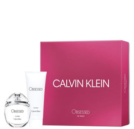 Calvin Klein Obsessed For Women zestaw woda perfumowana spray 50ml + balsam do ciała 100ml