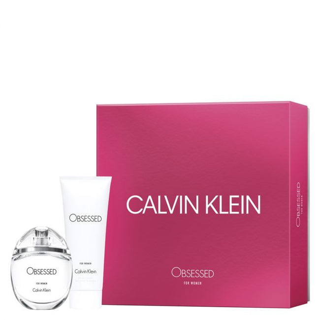 Calvin Klein Obsessed For Women zestaw woda perfumowana spray 50ml + balsam do ciała 100ml