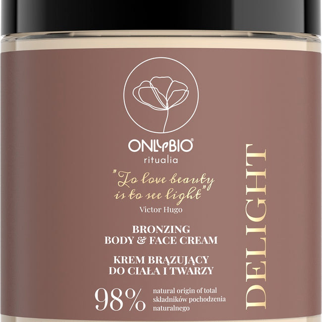 OnlyBio Ritualia Delight krem brązujący do ciała i twarzy 250ml