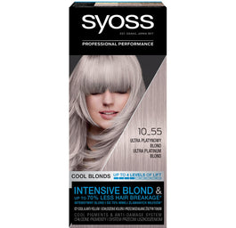Syoss Cool Blonds rozjaśniacz do włosów 10_55 Ultra Platynowy Blond