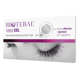 Biotebal Rzęsy XXL serum pobudzające wzrost rzęs 3ml