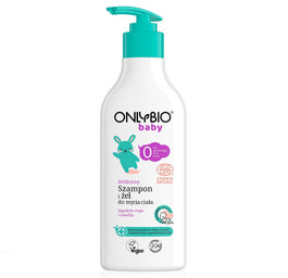 OnlyBio Baby delikatny szampon i żel do mycia ciała od 1. dnia życia 300ml