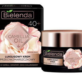 Bielenda Camellia Oil 40+ luksusowy krem przeciwzmarszczkowy na dzień i na noc 50ml