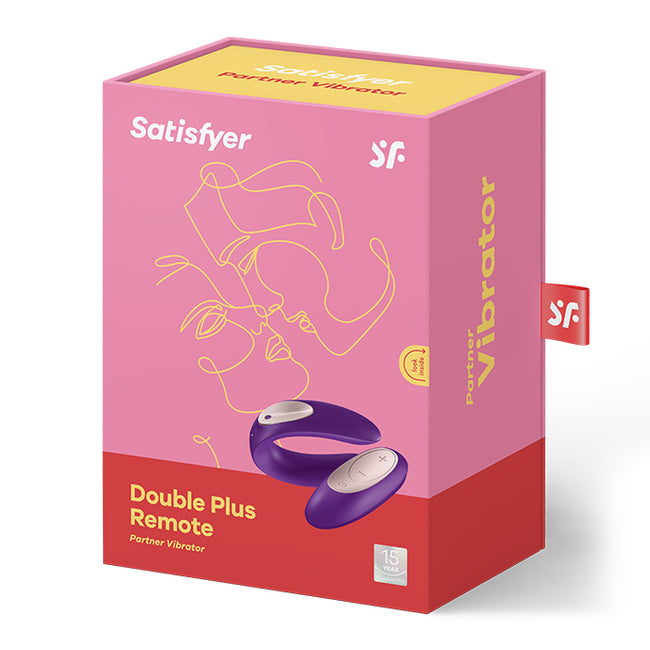 Satisfyer Partner Plus Remote Control stymulator dla par z pilotem Violet