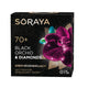 Soraya Black Orchid & Diamonds 70+ regenerujący krem do twarzy na dzień i na noc 50ml