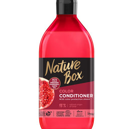 Nature Box Pomegranate Oil odżywka do włosów farbowanych z olejem z granatu 385ml