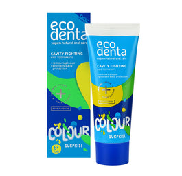 Ecodenta Colour Surprise Cavity Fighting Kids Toothpaste 6+ pasta do zębów dla dzieci przeciw próchnicy 75ml