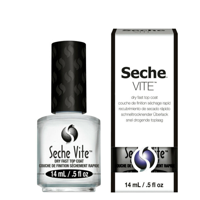 Seche Vite Dry Fast Top Coat wysuszacz i utwardzacz do lakieru do paznokci 14ml